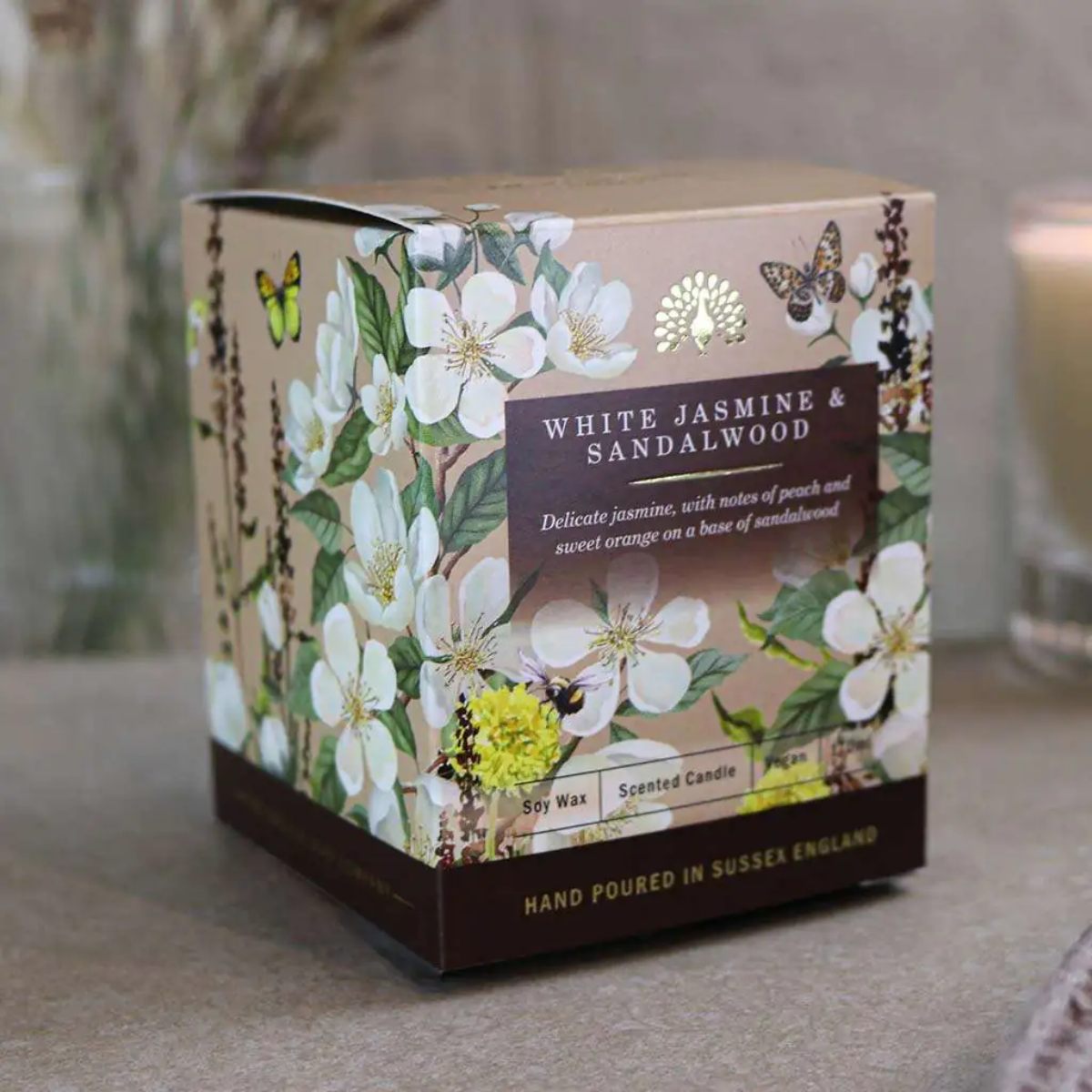 Vela White Jasmin and Sandalwood The English Soap