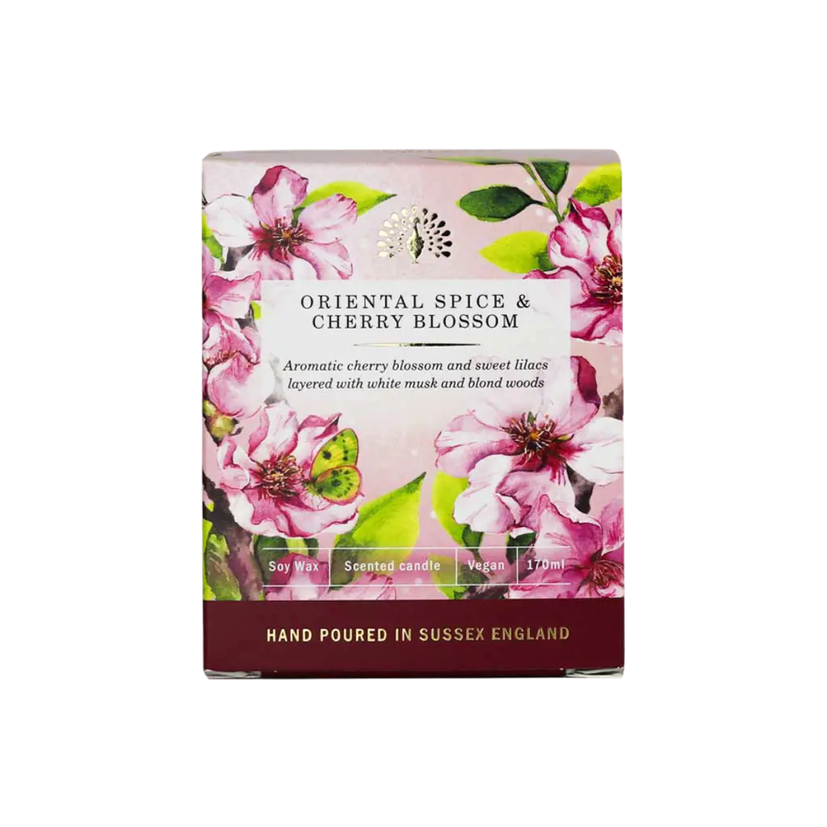 Vela Oriental Spice and Cherry Blossom The English Soap