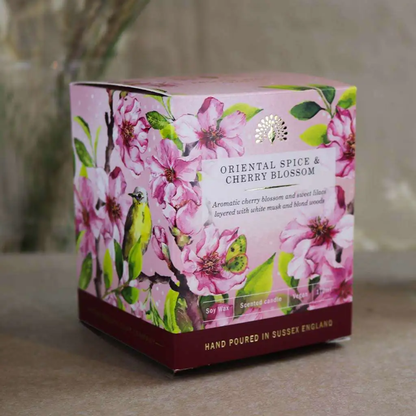 Vela Oriental Spice and Cherry Blossom The English Soap