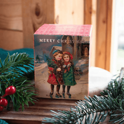 Vela Natal White Christmas The English Soap