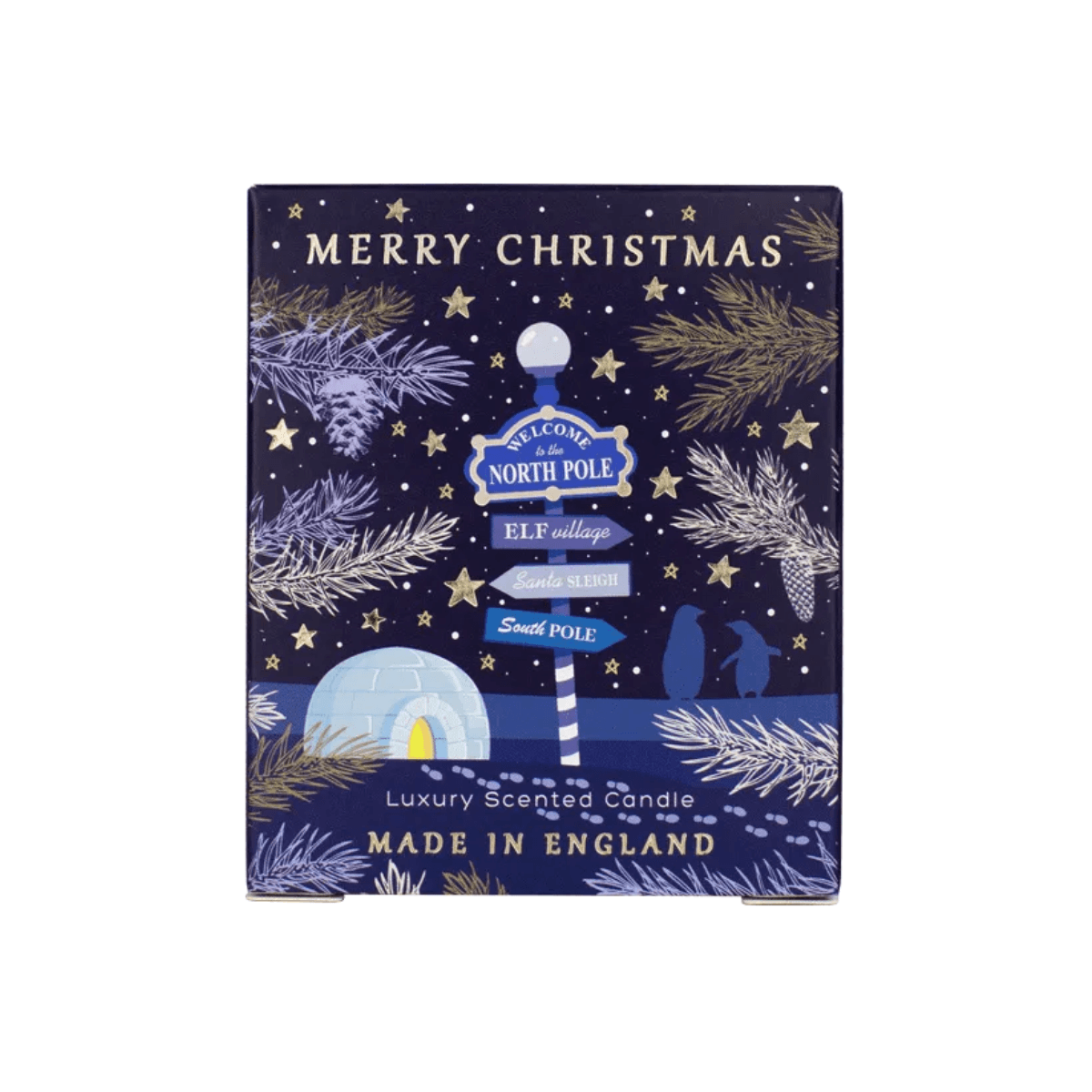 Vela Natal North Pole The English Soap
