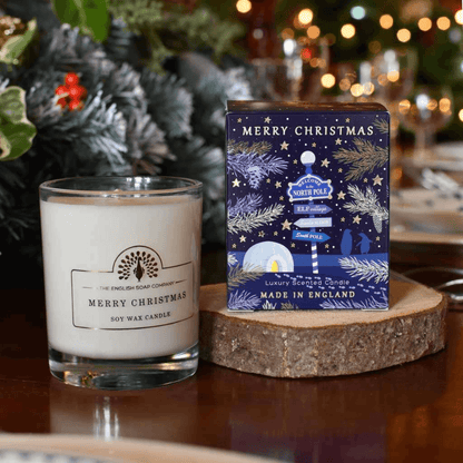 Vela Natal North Pole The English Soap