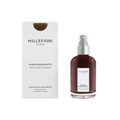 Ambientador Spray Sândalo Bergamotto Millefiori Milano
