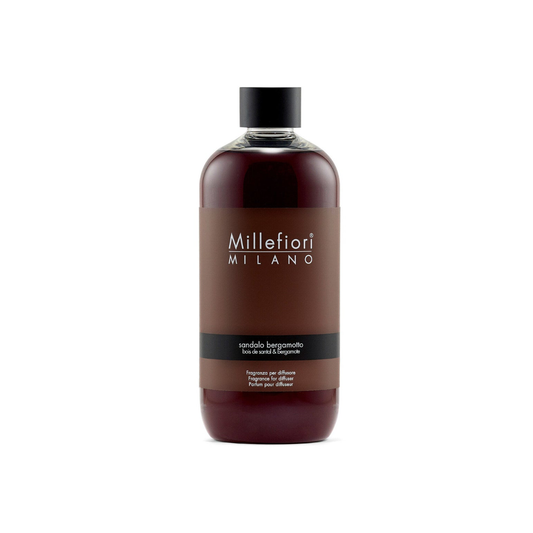 Recarga Mikado Sandalo Bergamotto 250ml Millefiori Milano