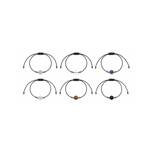 Pulseira Bola Pedra 8mm