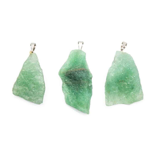 Green Aventurine Stone/Mineral Pendant