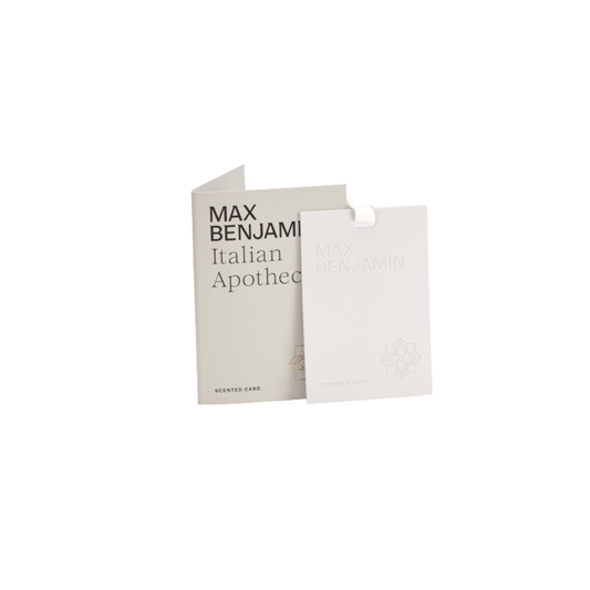 Cartão Perfumado Italian Apothecary Max Benjamim