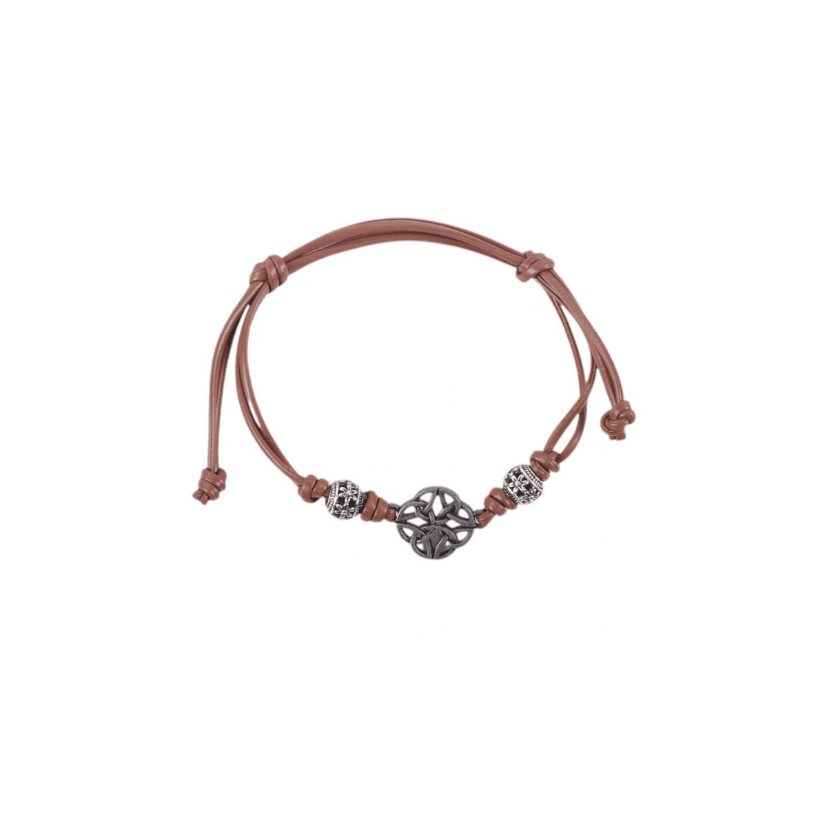 Pulseira Brown Celtic Shield Knot