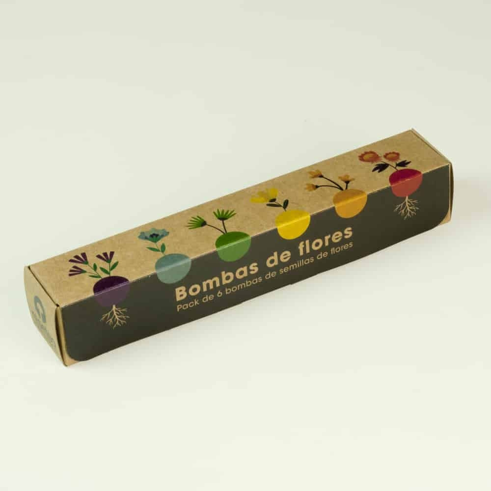 Pack 6 Bombas Flores Resetea