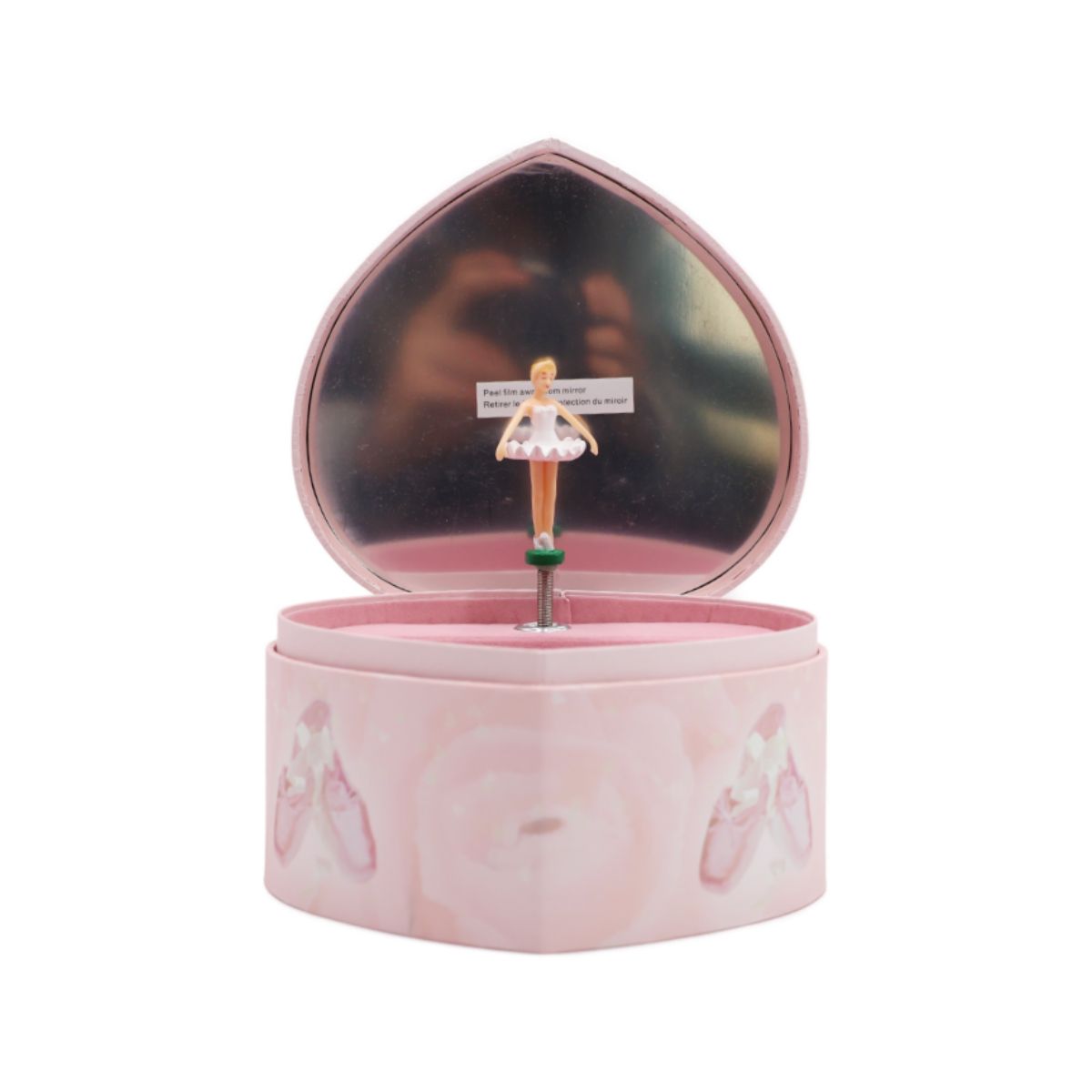 Caixa de Música Baú Coração Bailarina Trousselier