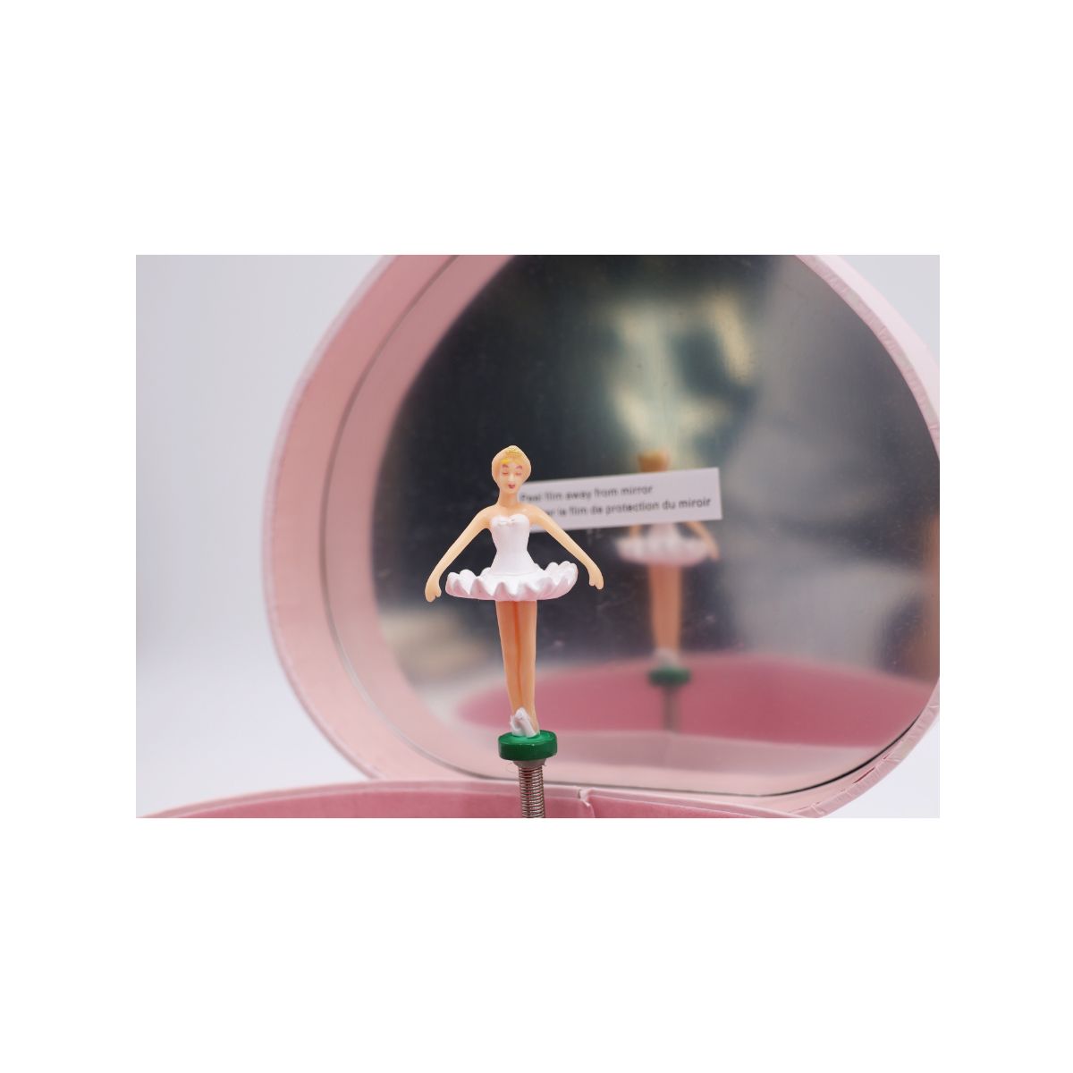 Caixa de Música Baú Coração Bailarina Trousselier