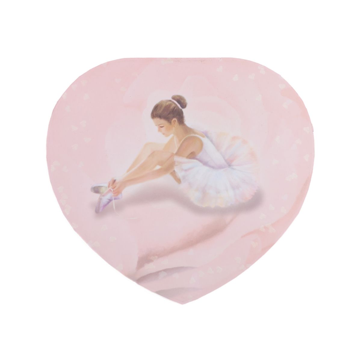 Caixa de Música Baú Coração Bailarina Trousselier