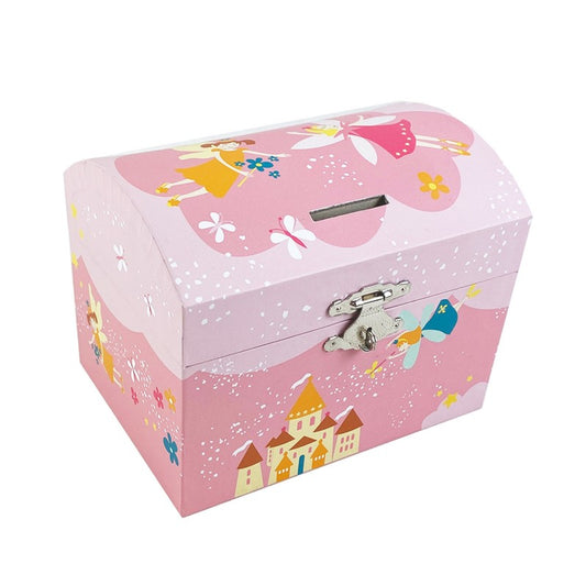 Princess Trousselier Piggy Bank Chest Music Box