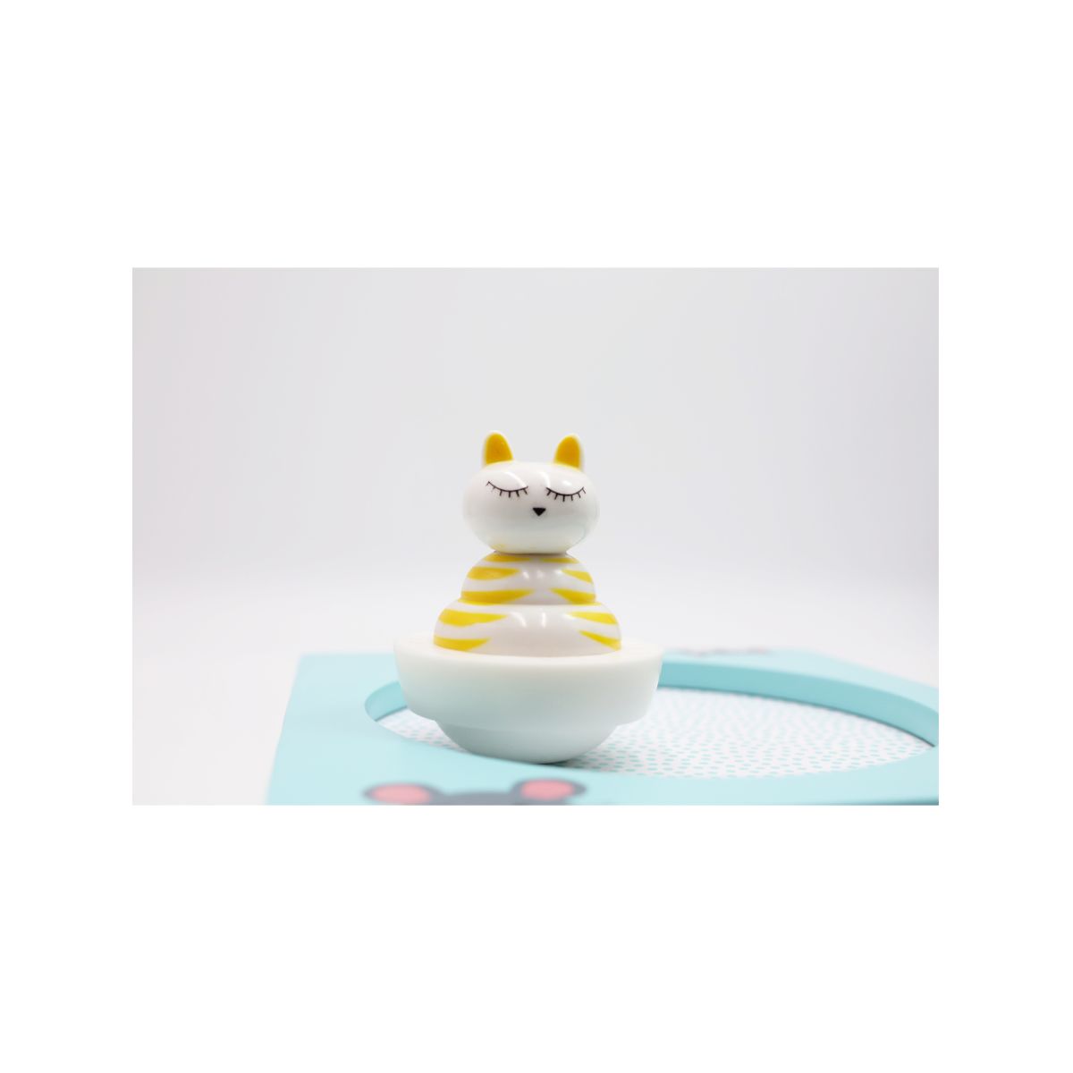 Caixa de Música Madeira Gato e Rato Trousselier