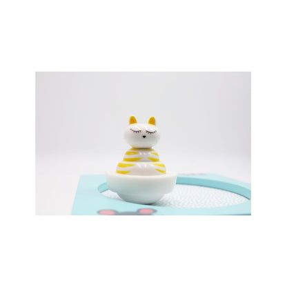 Caixa de Música Madeira Gato e Rato Trousselier