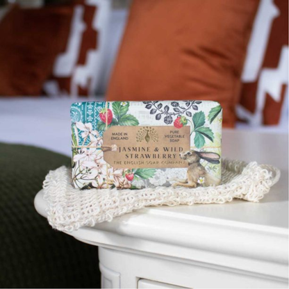 Sabonete Jasmine & Wild Strawberry The English Soap