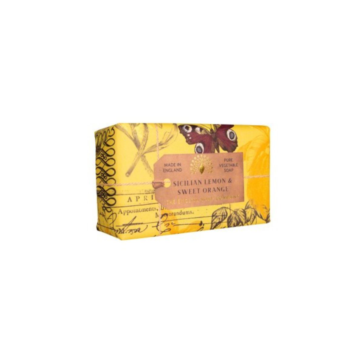 Sabonete Sicilian Lemon & Sweet Orange 200g The English Soap