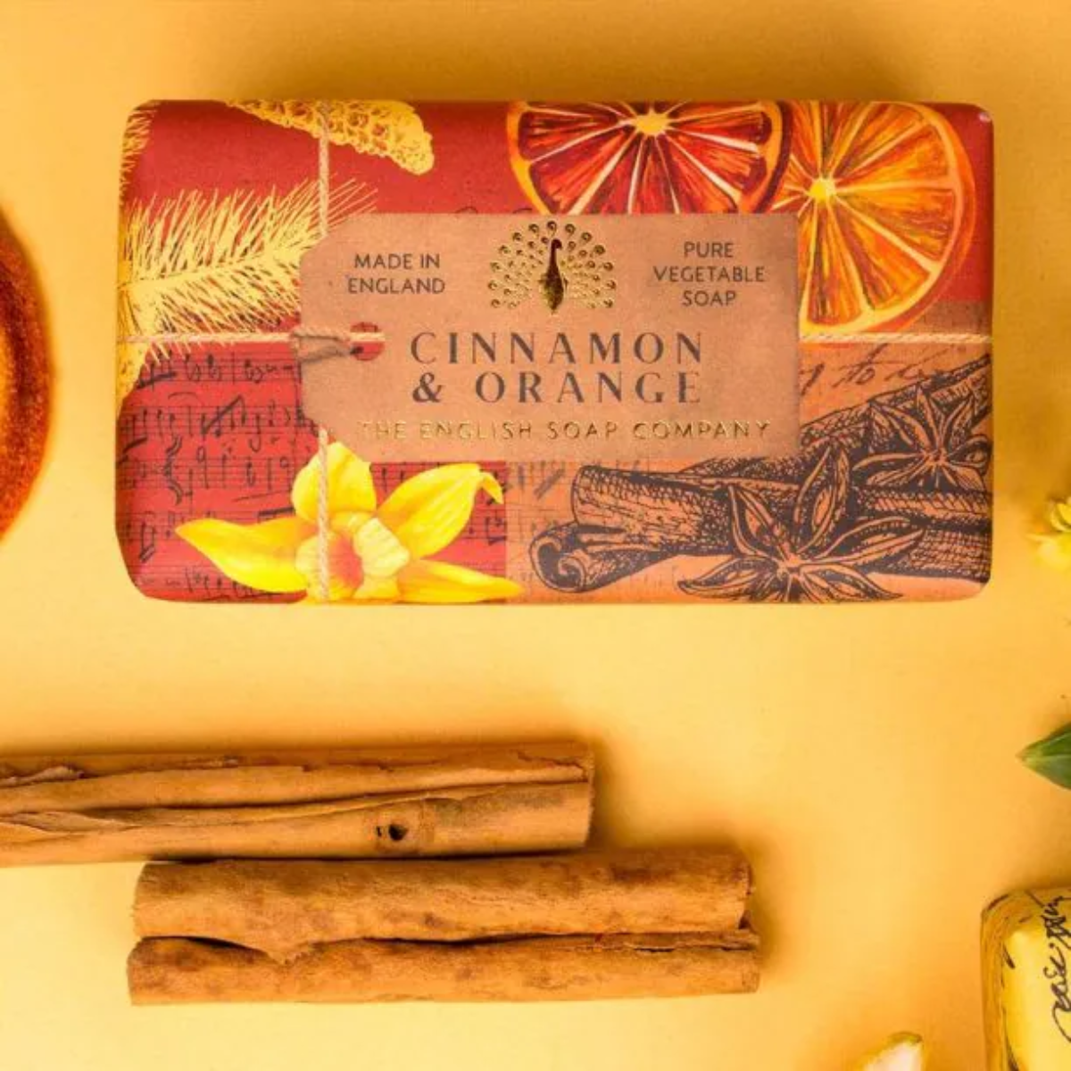 Sabonete Cinnamon & Orange The English Soap