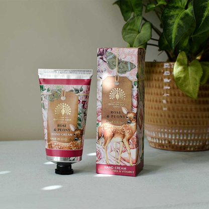 Creme de Mãos Rose & Peony The English Soap