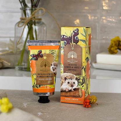 Creme de Mãos Sicilian Lemon & Sweet Orange The English Soap