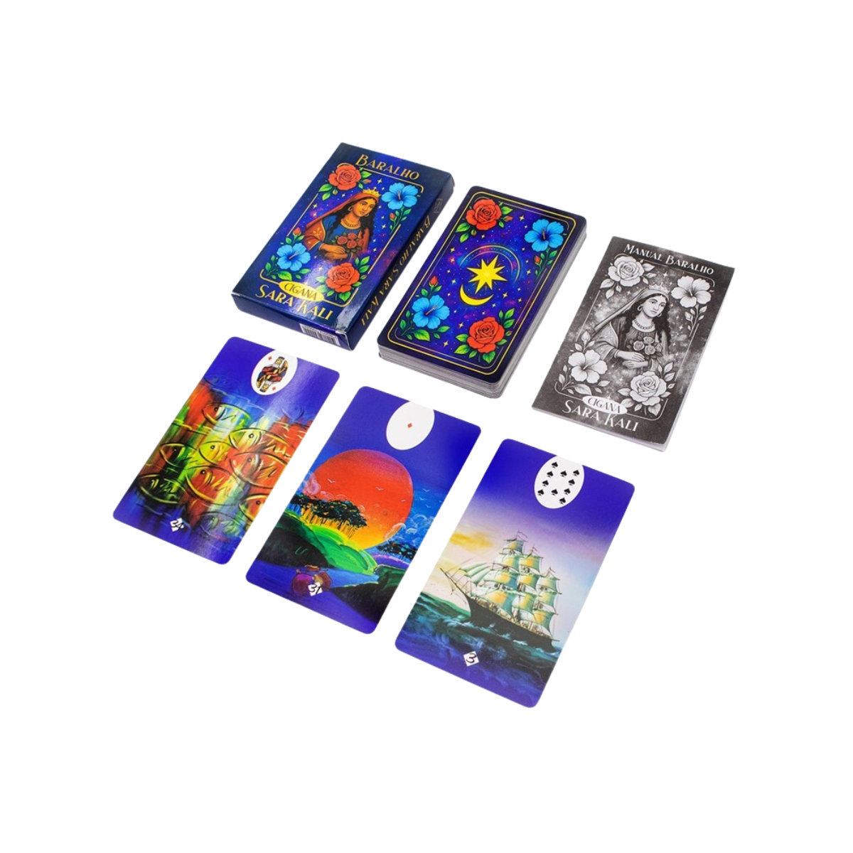 Baralho Cigana Sara Kali 36 cartas