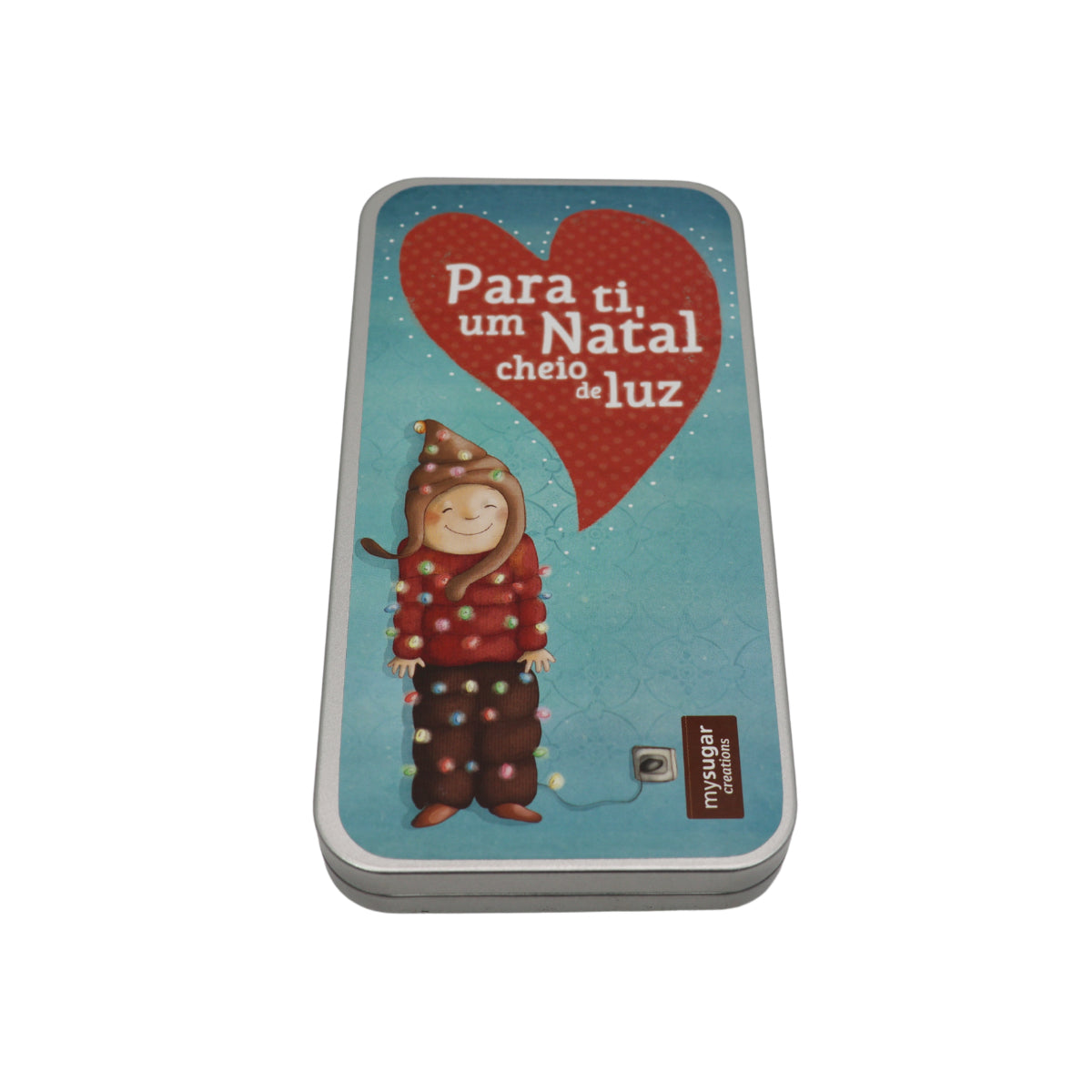 Lata Chocolate Frase "Para ti, um Natal..." mySugar