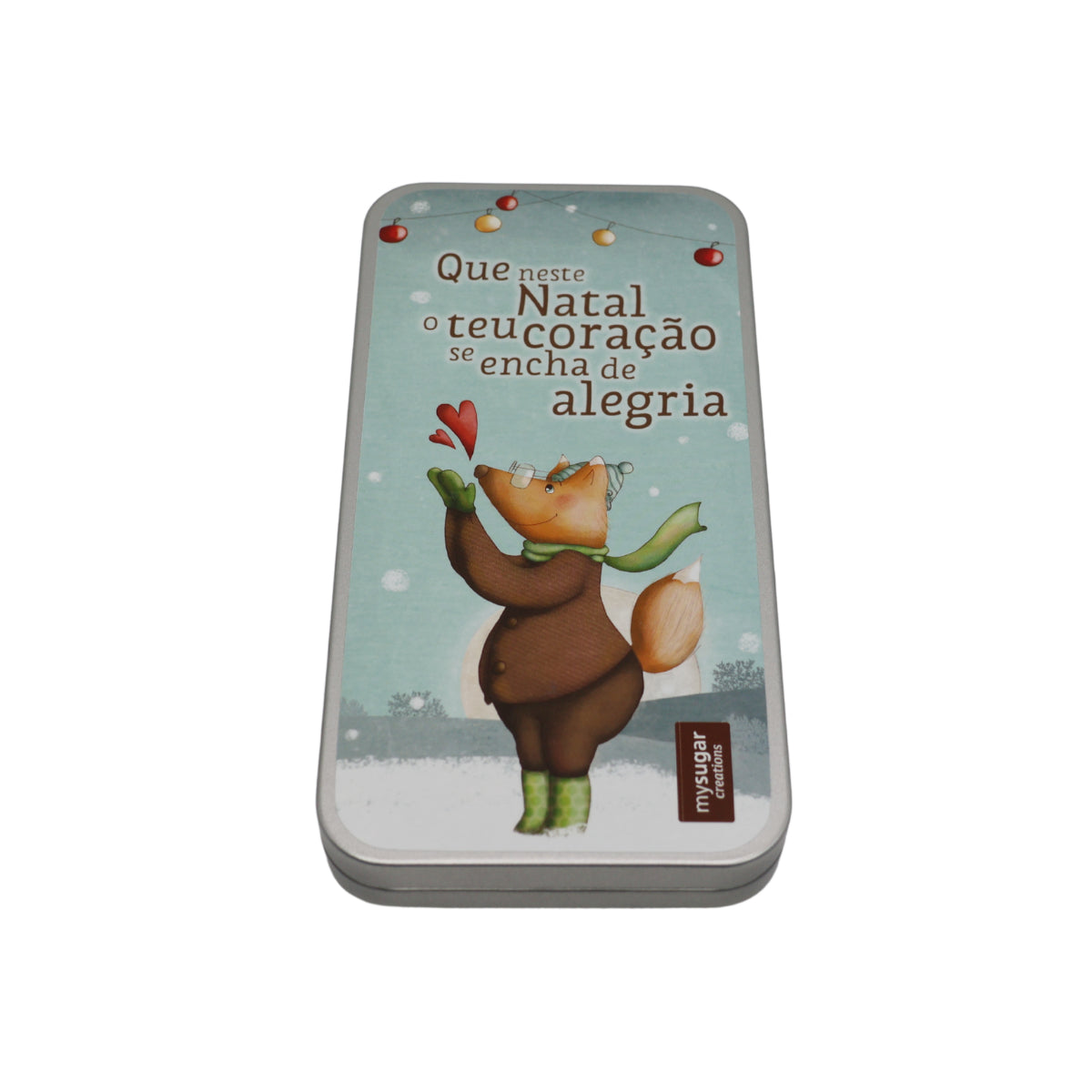 Lata Chocolate Frase "Que neste Natal..." mySugar