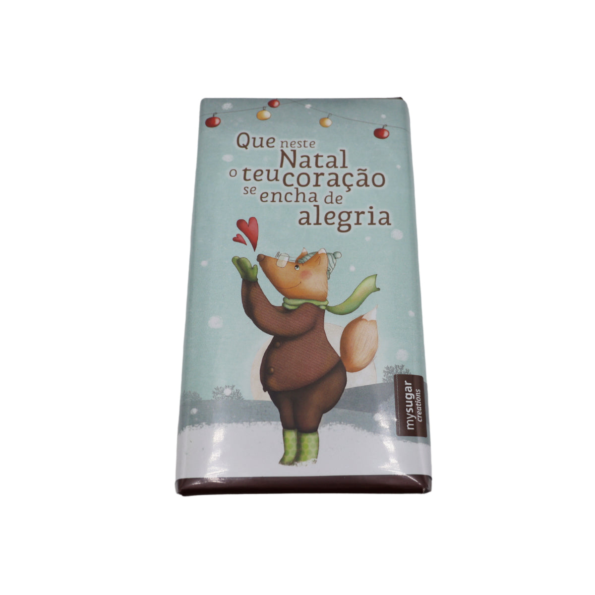 Tablet Chocolate Frase "Que neste Natal..." mySugar