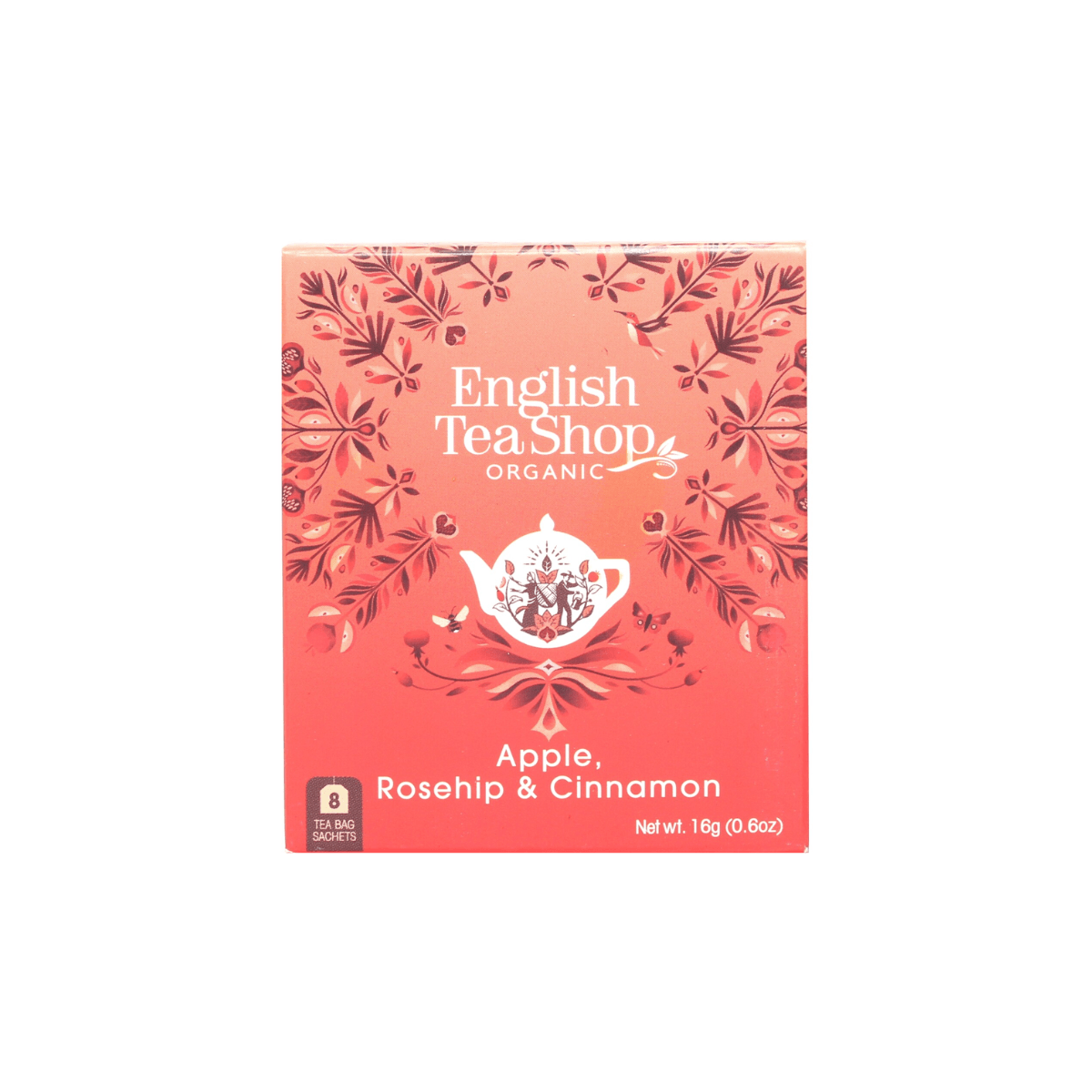 Chá Apple, Rosehip & Cinnamon English TeaShop Organic