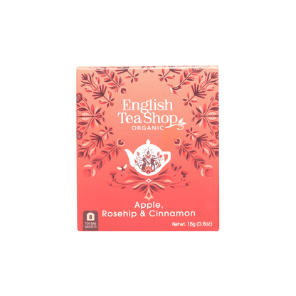 Chá Apple, Rosehip & Cinnamon English TeaShop Organic