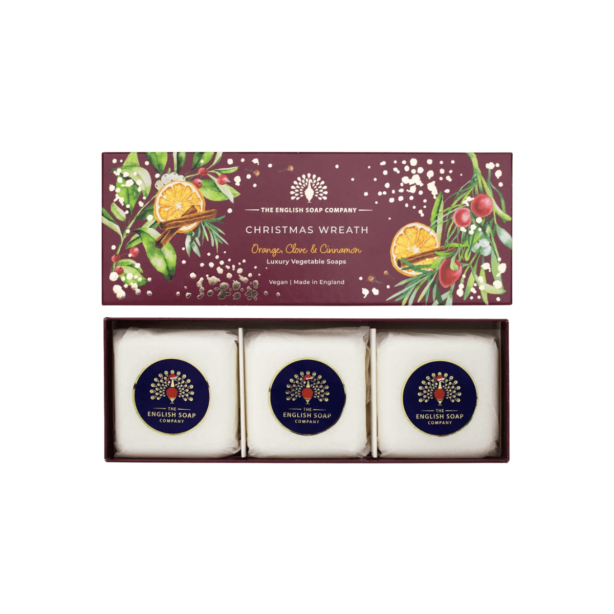 Sabonete Natal Christmas Wreath The English Soap
