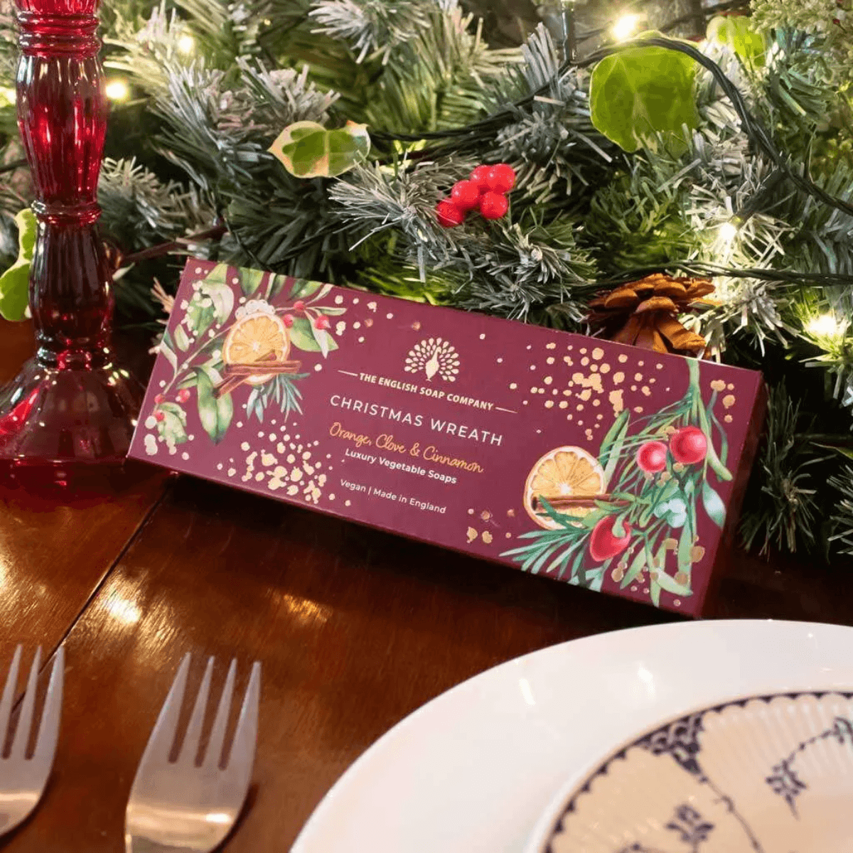 Sabonete Natal Christmas Wreath The English Soap