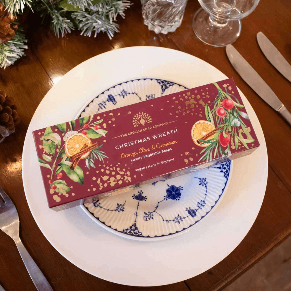 Sabonete Natal Christmas Wreath The English Soap
