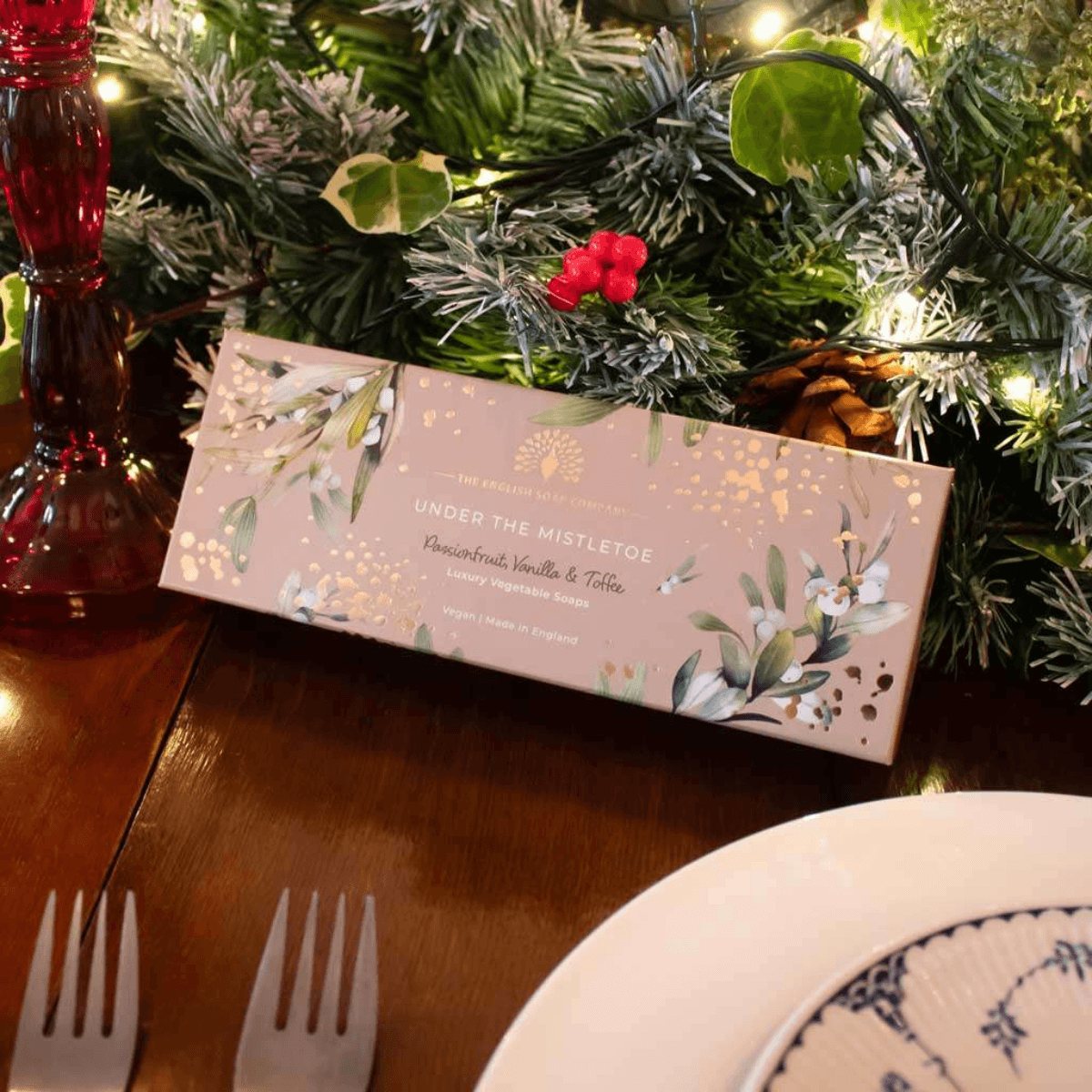 Sabonete Natal Under The Mistletoe The English Soap