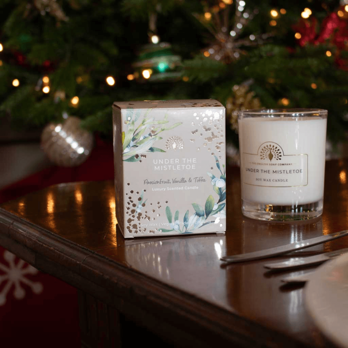 Vela Natal Under The Mistletoe The English Soap