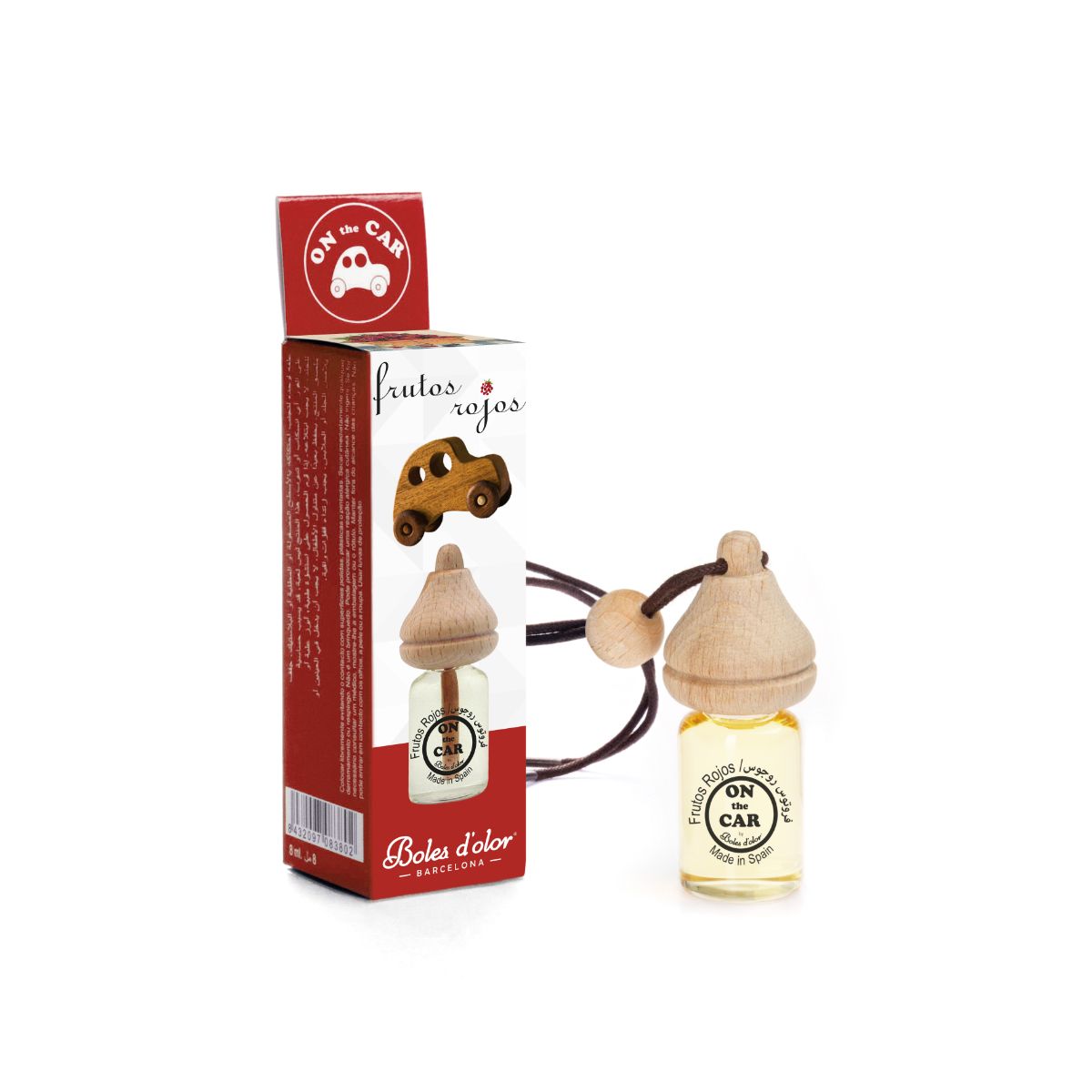 Ambientador Carro Frutos Vermelhos Boles d'olor