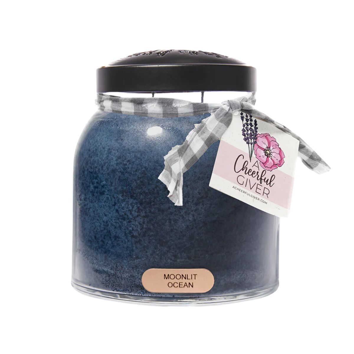 Vela Moonlit Ocean Cheerful Candle