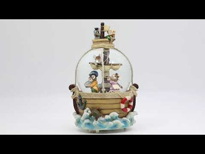 Globo Piratas Music Box with Light Musicboxworld