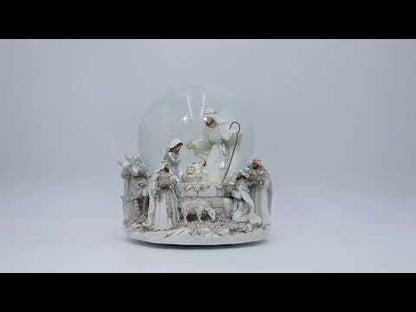 Globo de Neve com Música Sagrada Família Musicboxworld