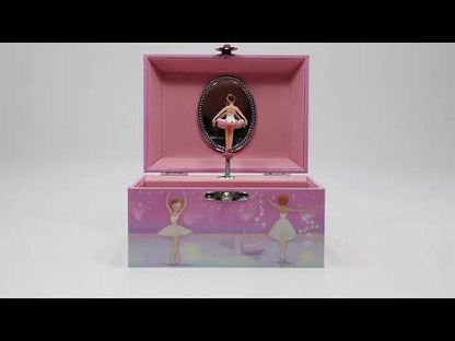 Music Box Chest Little Red Riding Hood and the 3 Little Pigs Trousselier