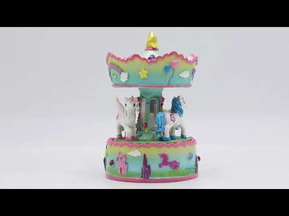 Carousel Unicorn Music Box Musicboxworld