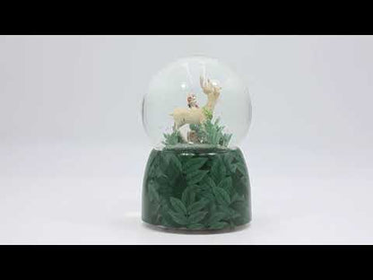 Fairy and Reindeer Globe Music Box Musicboxworld