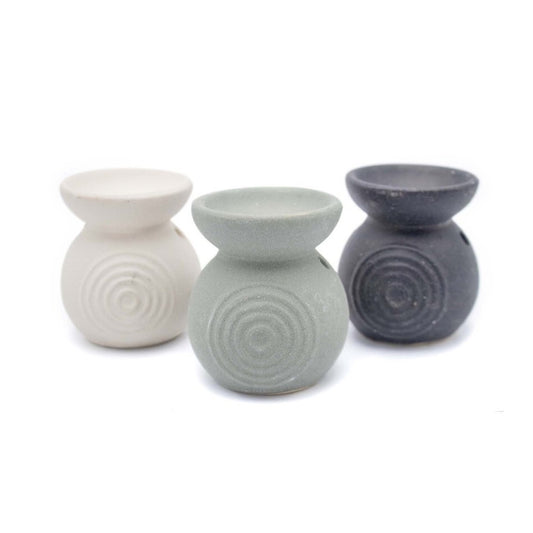 Queimador de cerâmica 7cm para wax melts e óleos perfumados