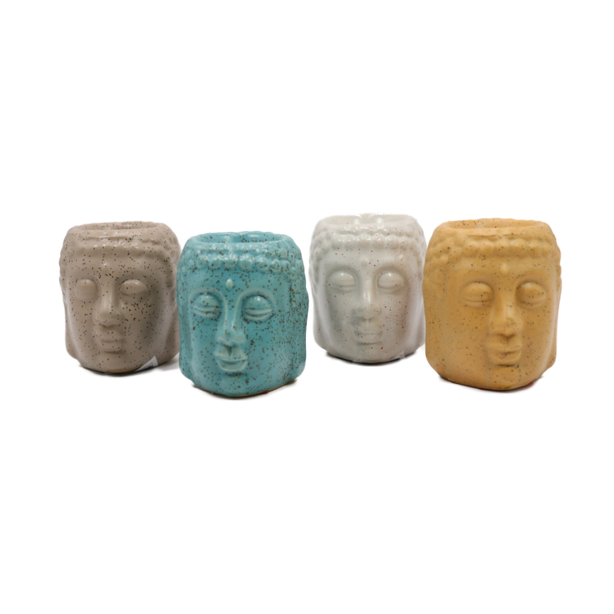 Queimador de cerâmica Buda 8cm para wax melts e óleos perfumados