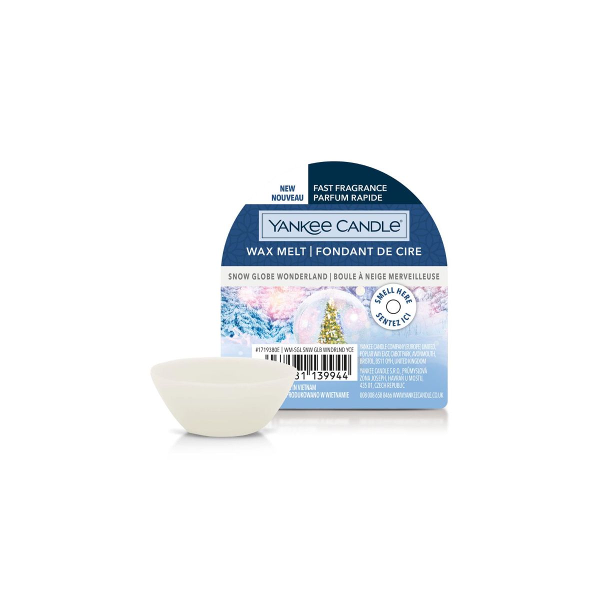 Wax Melt Snow Globe Wonderland Yankee Candle