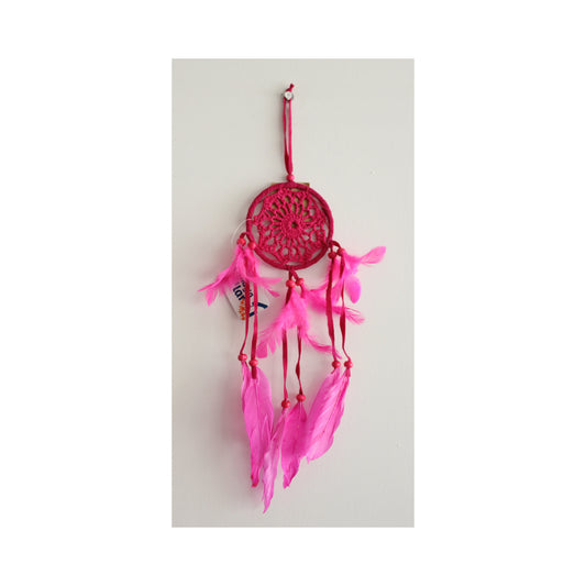 Dreamcatcher Crochet Pink 30cm