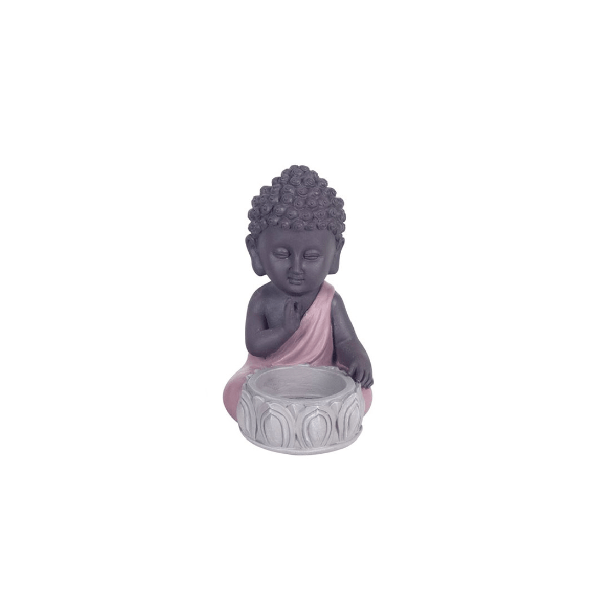 Buda Rosa para T-Light 15cm