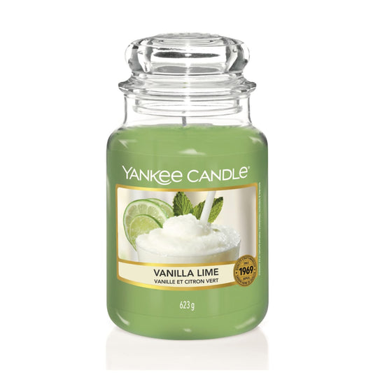 Vela Vanilla Lime Yankee Candle