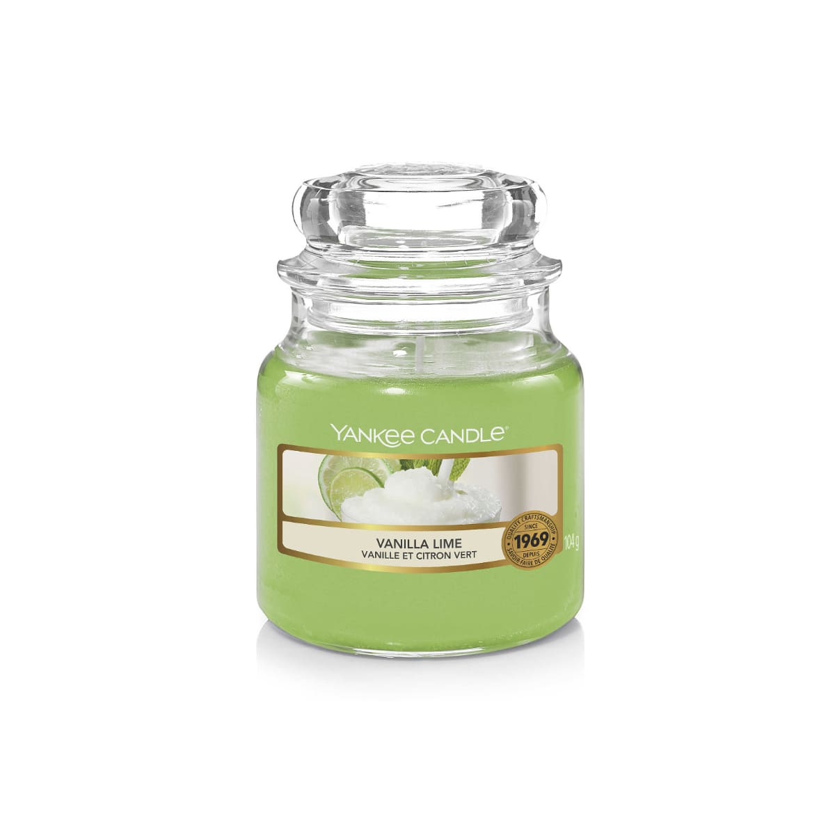 Vela Vanilla Lime Yankee Candle