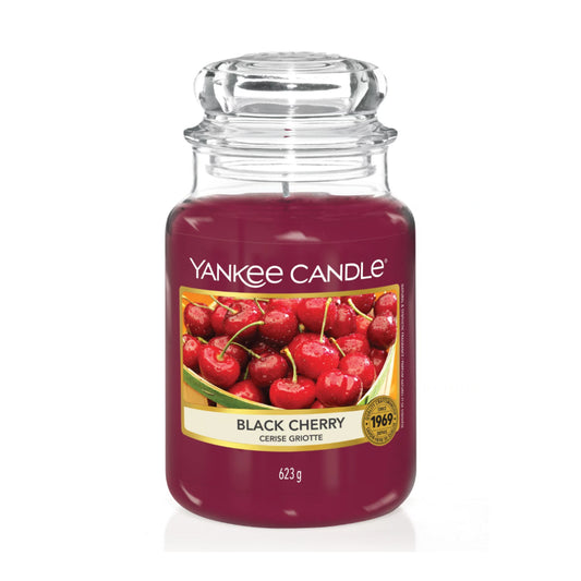 Vela Black Cherry Yankee Candle